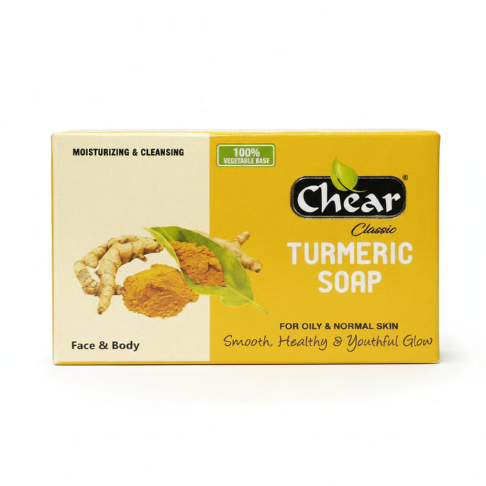 Chear Classic Turmeric Soap 150g | Antiseptic Glow & Skin Brightening