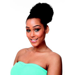 Cherish Ultimate Comfort Afro Puff Ponytail natural texture synthetic hair extension