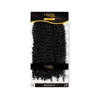 Cherish Ultimate Comfort Bulk Water Wave 3X Pack 14 inch synthetic braiding hair extensions