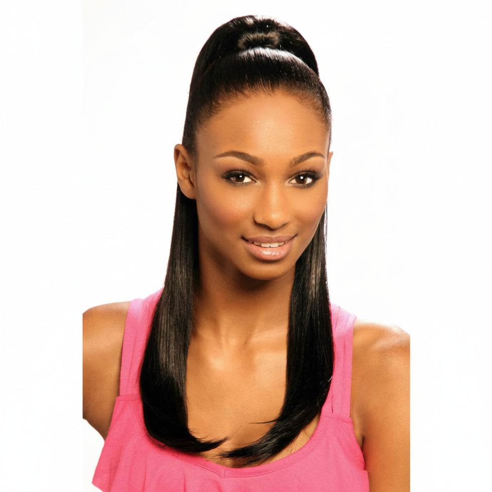 Cherish Ultimate Comfort Drawstring Ponytail Amsterdam Girl natural volume hair extension