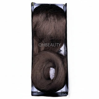 Cherish Ultimate Comfort Drawstring Ponytail Canada Girl curly hair extension shade 4 rich brown voluminous curls