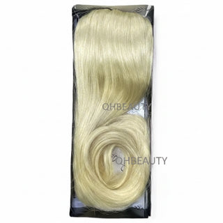 Cherish Ultimate Comfort Drawstring Ponytail Canada Girl curly hair extension shade 613 blonde voluminous curls