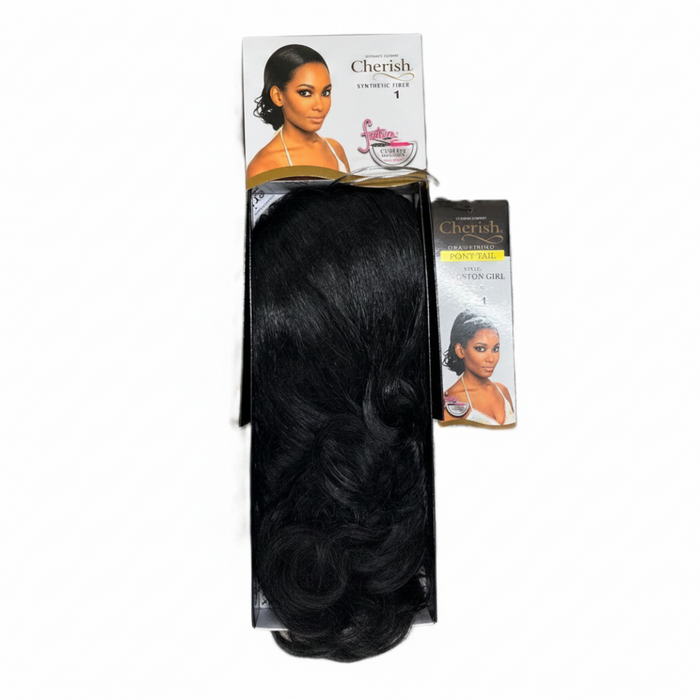 Cherish Ultimate Comfort Drawstring Ponytail Kingston Girl | Ponytail Extension
