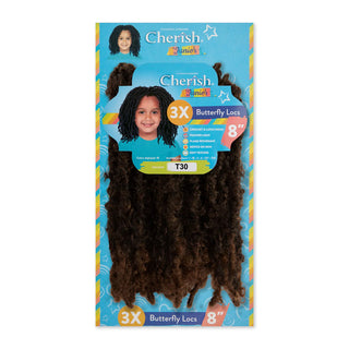 Cherish Ultimate Comfort Junior 3X Bubbly Curl 6 inch synthetic braiding hair for kids GREY