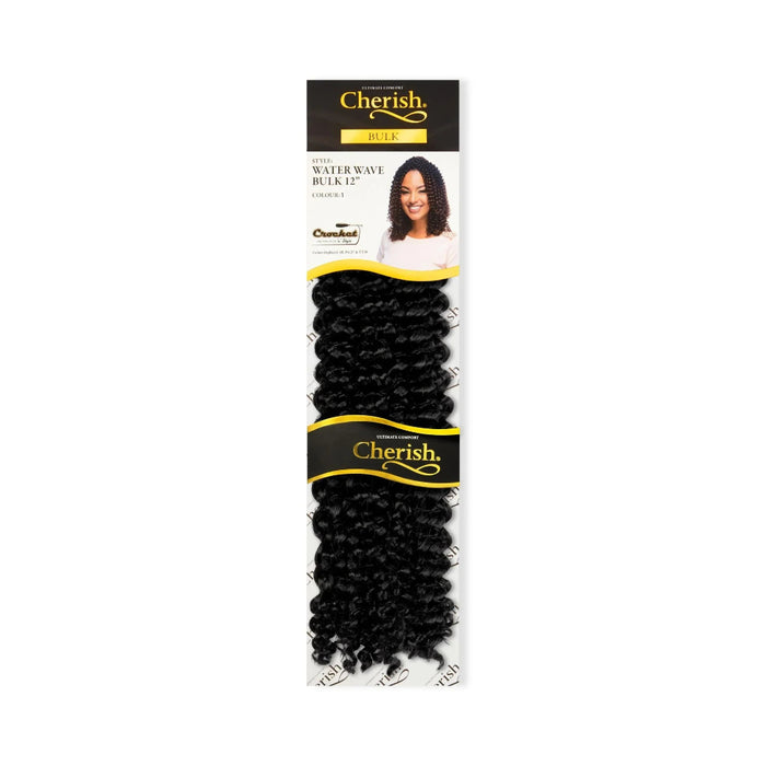 Cherish Ultimate Comfort Water Wave Bulk 1X Pack 12 inch synthetic water wave braiding hair