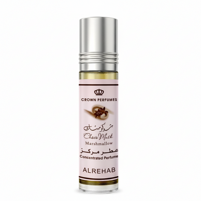 Choco Musk Perfume Oil by Al-Rehab 6ml | Sweet Vanilla Chocolate Scent