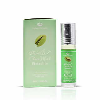 Choco Musk Pistachio perfume oil by Al Rehab 6ml sweet nutty vanilla unisex fragrance with chocolate gourmand musk notes