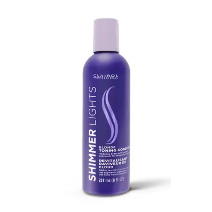 Clairol Shimmer Lights Blonde Conditioner 237ml | Tone & Brighten Hair