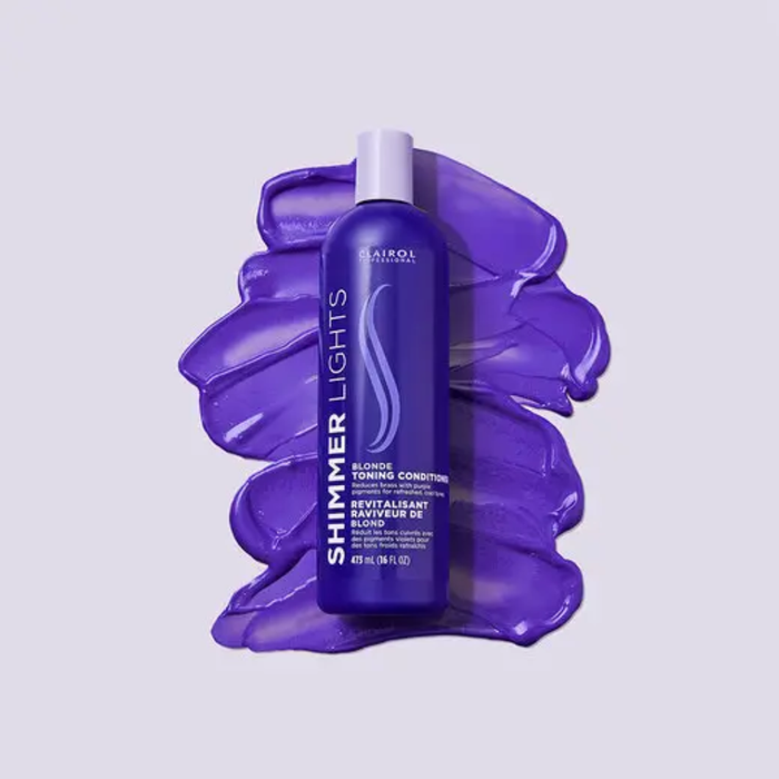 Clairol Shimmer Lights Blonde Conditioner 237ml | Tone & Brighten Hair