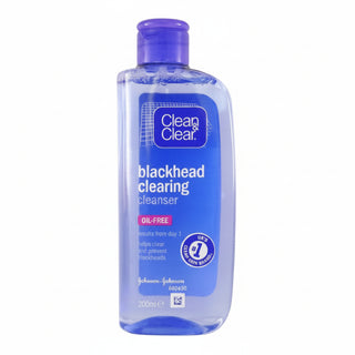 clean and clear blackhead clearing cleanser 200ml for unclogging pores oil control smooth clear skin
