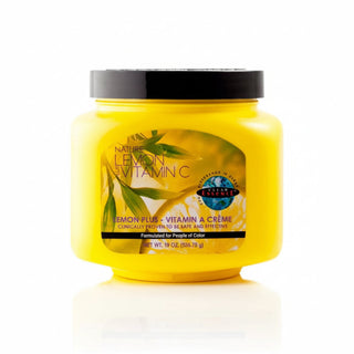 Lemon vitamin C creme for brightening hydrating and smooth radiant glowing skin