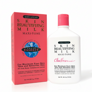 clear essence maxi tone skin beautifying milk hydroquinone free lotion 10oz hydrating glow skin