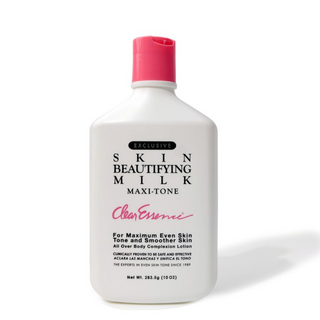 clear essence maxi tone skin beautifying milk hydroquinone free lotion 10oz hydrating glow skin