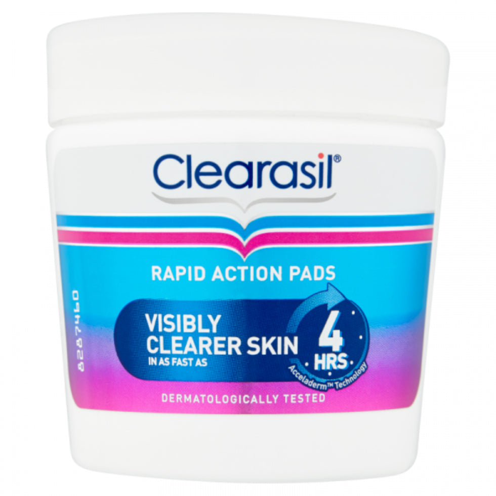 clearasil multi action cleansing pads 65 pack acne control pore cleansing pads removes oil dirt impurities fresh clear smooth skin easy daily use skincare product