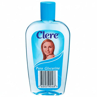 clere pure glycerine 100ml deep moisturising dry skin hydration care soft smooth skin travel size glycerine liquid moisture lock skincare product body and face care