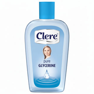 clere pure glycerine 200ml intense moisturising dry skin hydration care soft smooth skin body and face glycerine liquid moisture lock skincare product