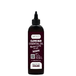 clove bud essential oil 250ml muscle relief antioxidant aromatherapy wellness cooling oil