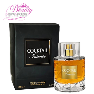 Cocktail Intense Eau de Parfum 100ml by Fragrance World | Unisex Amber Scent