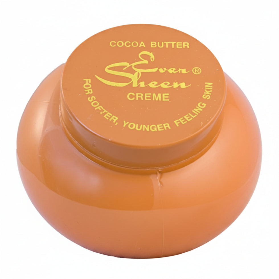 Cocoa Butter Ever Sheen Creme 130ml for soft hydrated youthful smooth glowing skin care