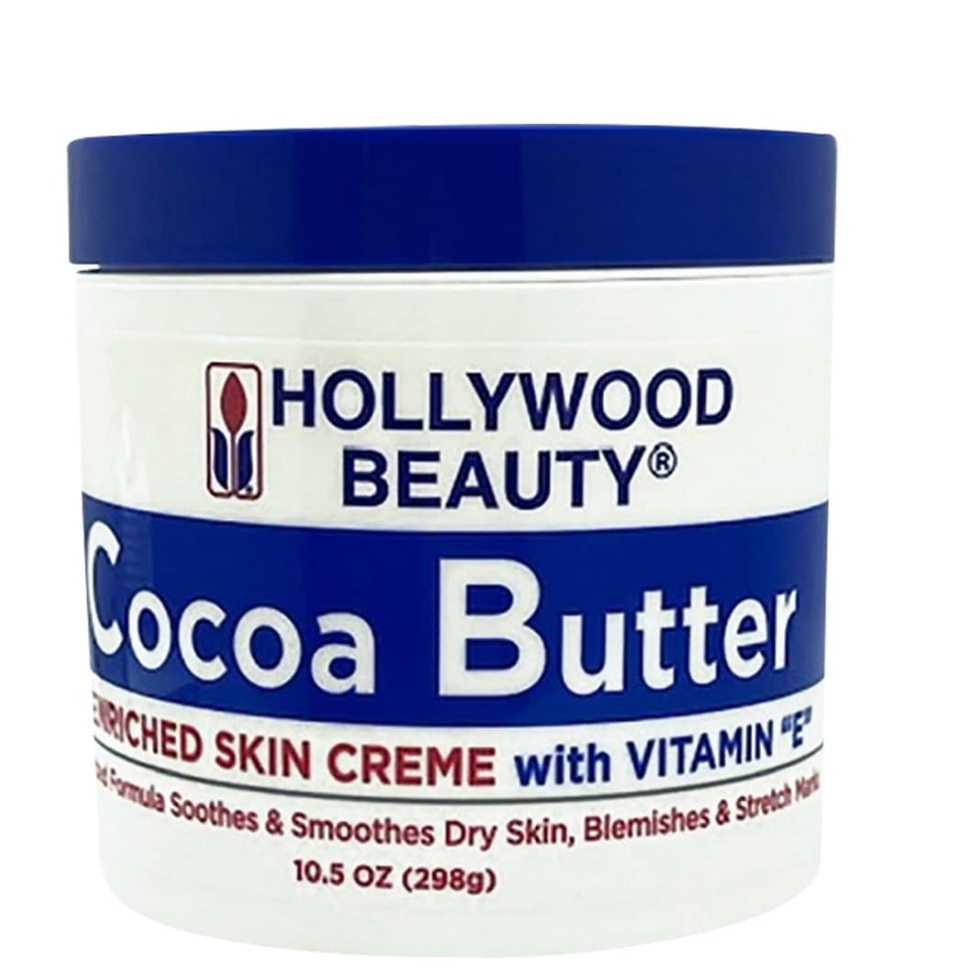 Cocoa butter skin crème with vitamin E for deep moisturizing soft smooth healthy skin