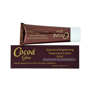 cocoa glow supreme brightening treatment cream dark spot glow care face cream even tone radiant skin care