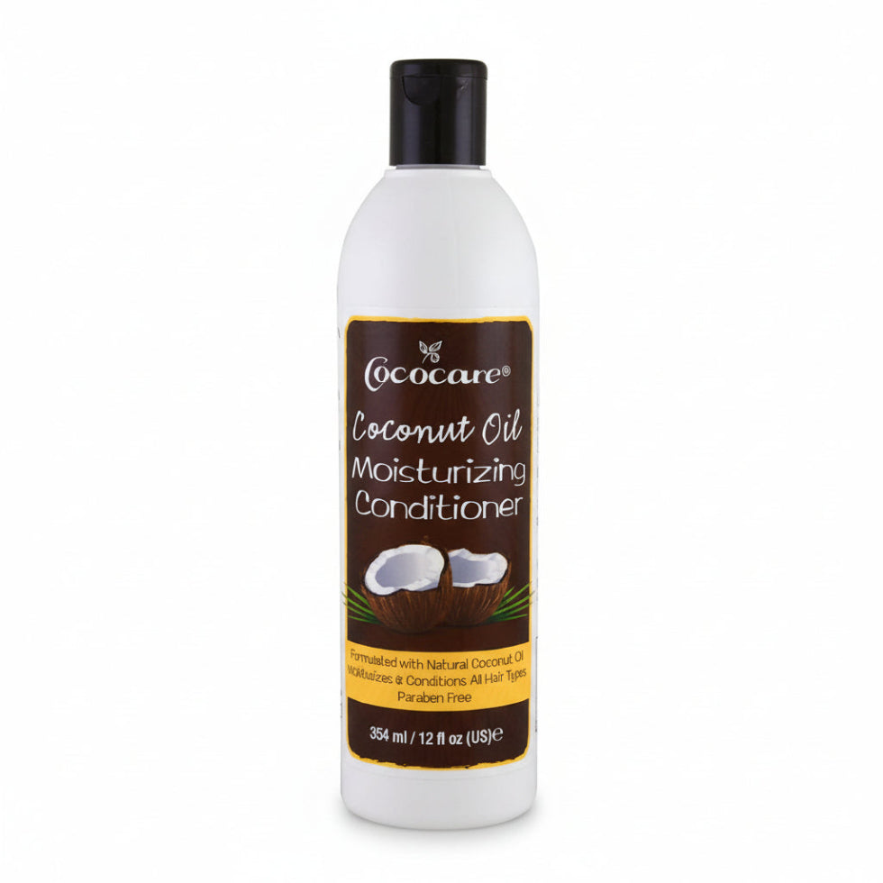 cococare coconut oil moisturising conditioner 354ml hydrating hair care coconut conditioner smooth shiny soft hair care product