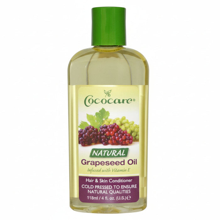 Cococare Grapeseed Oil with Vitamin E 118ml | Skin & Hair Care Oil