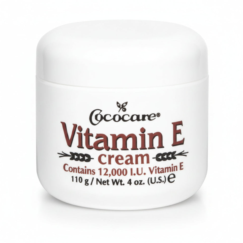 cococare vitamin e cream 110g 4oz deep moisturizing skin repair care nourishing cream soft smooth healthy glowing skin care
