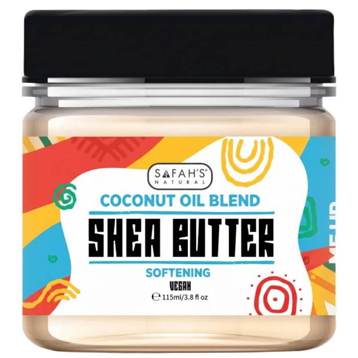 coconut oil blend shea butter 125ml 100 percent pure softening skin hair moisturizer 