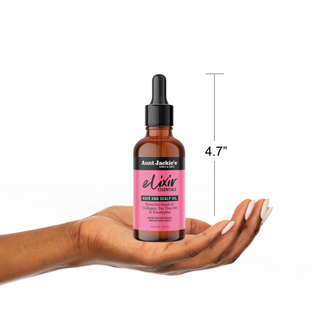 Aunt Jackie’s Elixir Collagen, Tea Tree & Eucalyptus Oil – 2oz Scalp Care