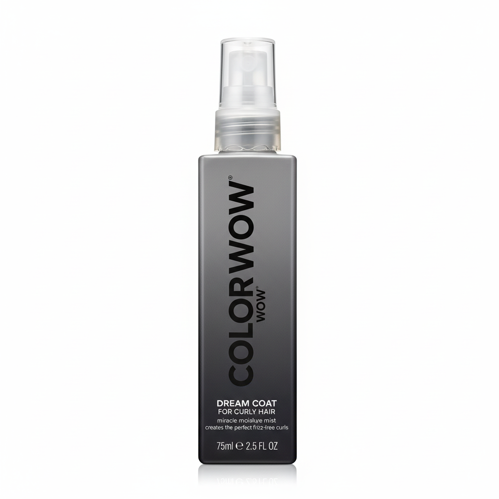 Color WOW Dream Coat for Curly Hair 75ml – Lightweight Anti-Frizz Curl Defining Spray