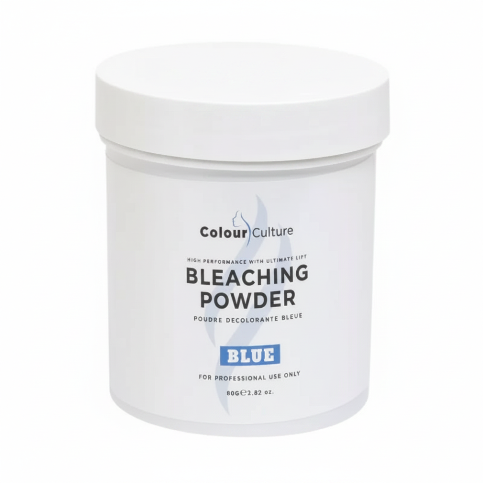 colour culture blue bleaching powder 80g hair lightening bleach powder salon hair color