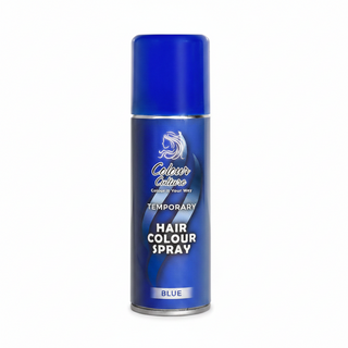 Colour culture blue hair colour spray 125ml temporary bold blue hair spray for vibrant creative styling look