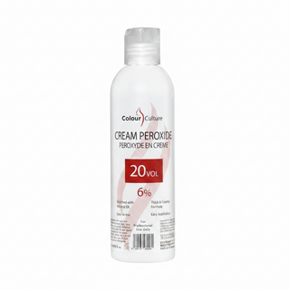 colour culture cream peroxide 6 percent 20 volume 250ml hair developer oxidant color activation