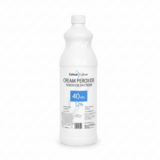 colour culture creme peroxide 12 percent 40 volume 1000ml hair developer oxidant salon size bleach support