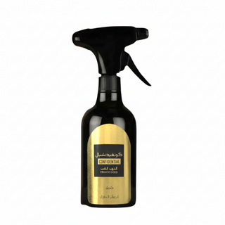 Confidential Private Gold room spray 450ml sweet fruity musky long lasting home fragrance spray
