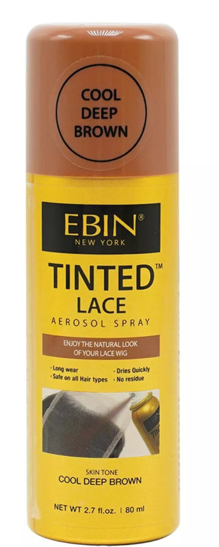 EBIN Tinted Lace Aerosol Spray - 80ml/2.7fl.oz