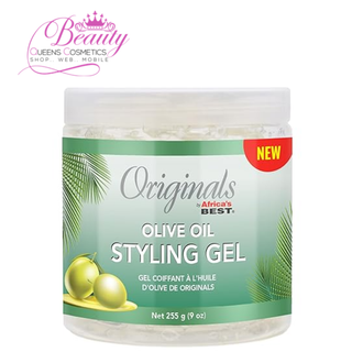 Originals Africa's Best Olive Oil Styling Gel 9oz | Strong Hold & Healthy Shine