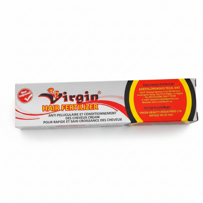 Virgin Hair Fertilizer 125g | Hair Growth Scalp Treatment Cream
