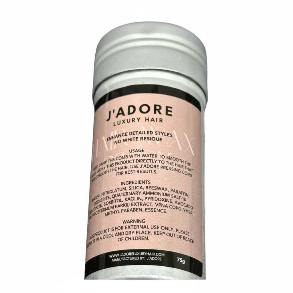 J'ADORE Hair Wax Stick Extreme Hold 75g | Smooth, Shiny, and Non-Greasy Styling