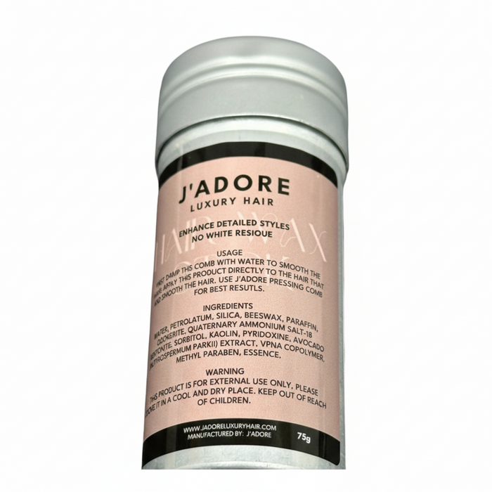 J'ADORE Hair Wax Stick Extreme Hold 75g | Smooth, Shiny, and Non-Greasy Styling