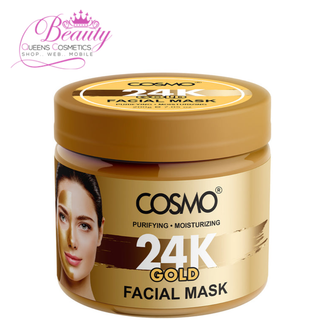 Cosmo 24K Gold Facial Mask 200g- Anti-Aging, Hydrating & Brightening Mask