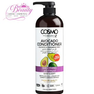 Cosmo Avocado Soothing Conditioner 1000ml- Hydrating Care for Dry & Damaged Hair