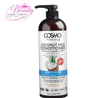 Cosmo Coconut Milk Conditioner 1000ml- Deep Hydration & Nourishing Care
