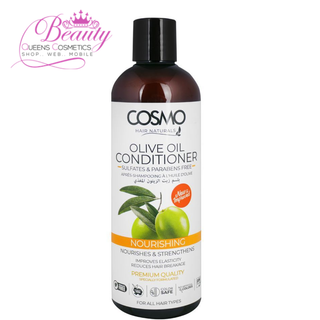 Cosmo Olive Oil Conditioner 1000ml -Sulfate & Paraben Free, Deep Moisture Care