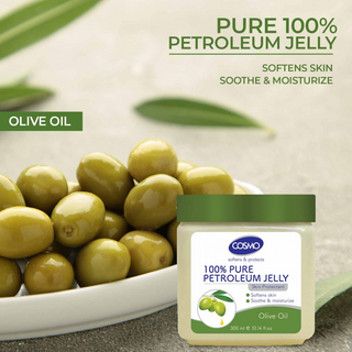 COSMO Olive Oil Petroleum Jelly 300ml- Deep Moisture & Skin Protection