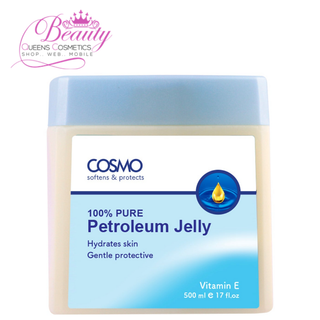 Cosmo Vitamin E 100% Pure Petroleum Jelly 500ml | Deep Moisture & Skin Protection