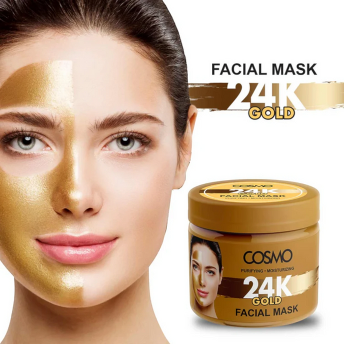 Cosmo 24K Gold Facial Mask 200g | Anti-Aging Brightening & Hydrating Care