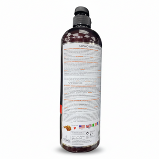 Cosmo anti hair fall keratin shampoo 1000ml strengthen and reduce breakage hair care shampoo