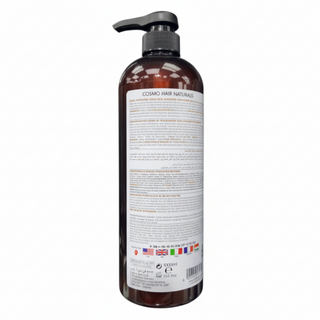 Cosmo argan oil and wheat protein shampoo 100ml strengthening and repair hair shampoo